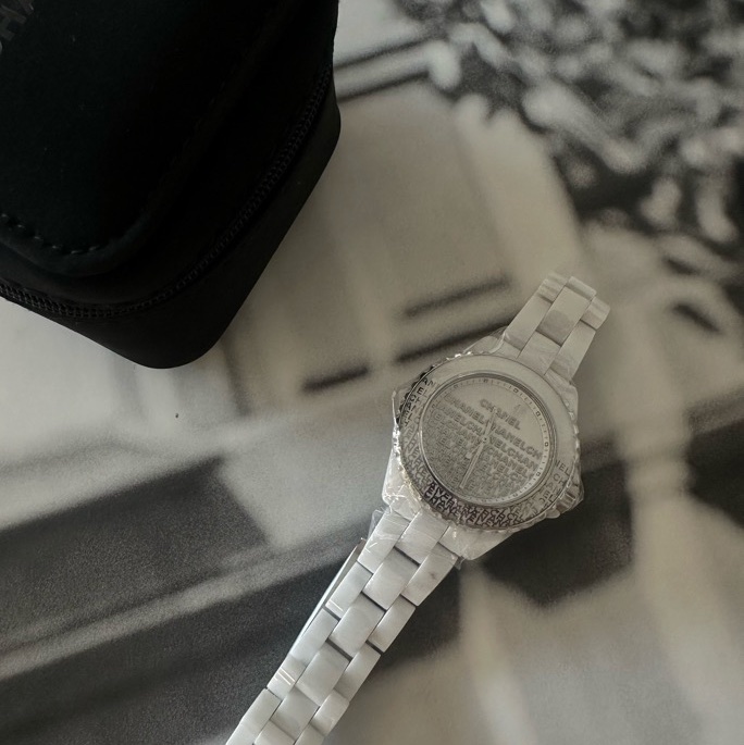 Chanel 25年限定款 J12系列H7419腕表 石英 白色精密陶瓷  表徑約33毫米-5