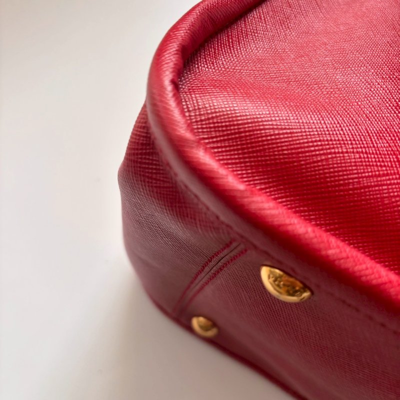 新年紅防刮牛皮手提包-2