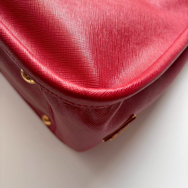 新年紅防刮牛皮手提包-5