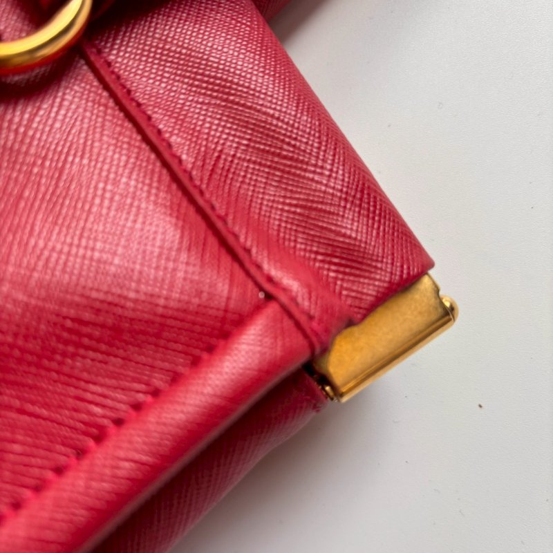 新年紅防刮牛皮手提包-9