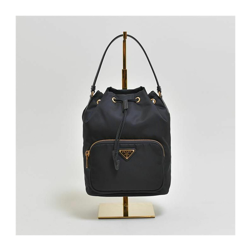 PRADA 三角形標誌新款水桶包 1BH038 V44-0