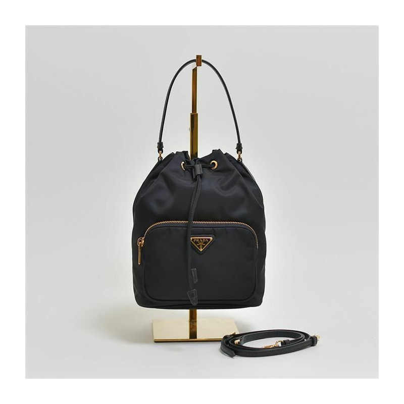 PRADA 三角形標誌新款水桶包 1BH038 V44-3