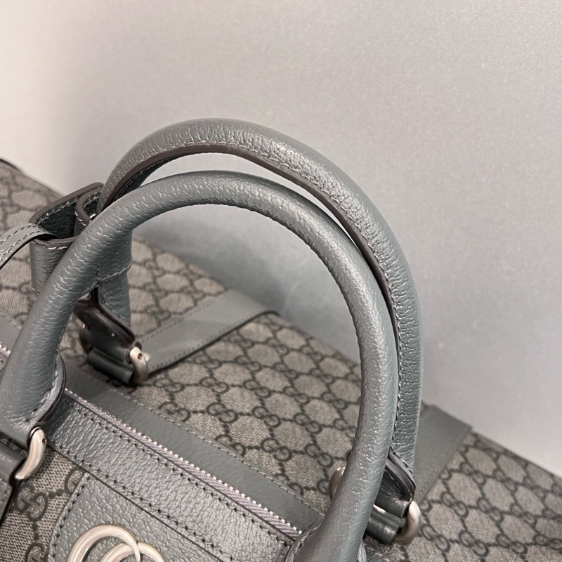 Gucci 老花灰色旅行袋-3