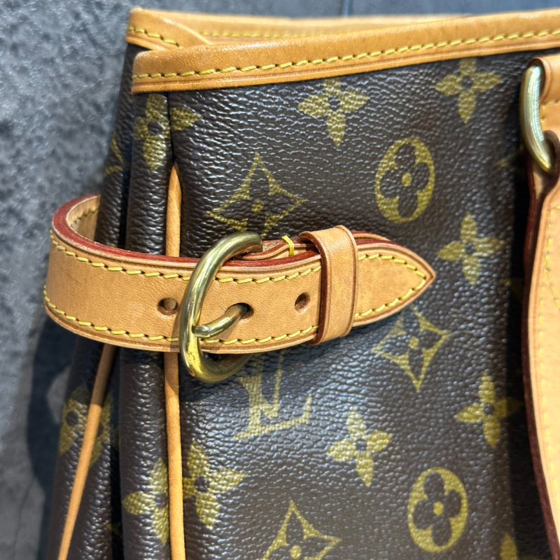 💎Han's house精品服飾💎LOUIS VUITTON 經典款 LV M51154 字紋 橫式 名媛包 手提包 肩背包-2