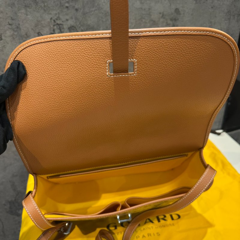 💎Han's house精品服飾💎 GOYARD  BELVEDERE 荔枝紋翻蓋郵差包 斜背包 中號-5