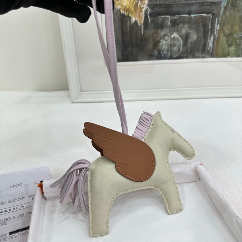 HERMES/愛馬仕 飛馬 中號 全新 U-3