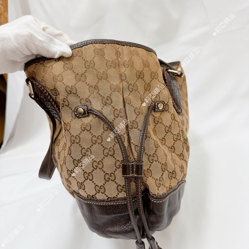 莉亞精品♡ Gucci 流蘇托特包 二手美包-4