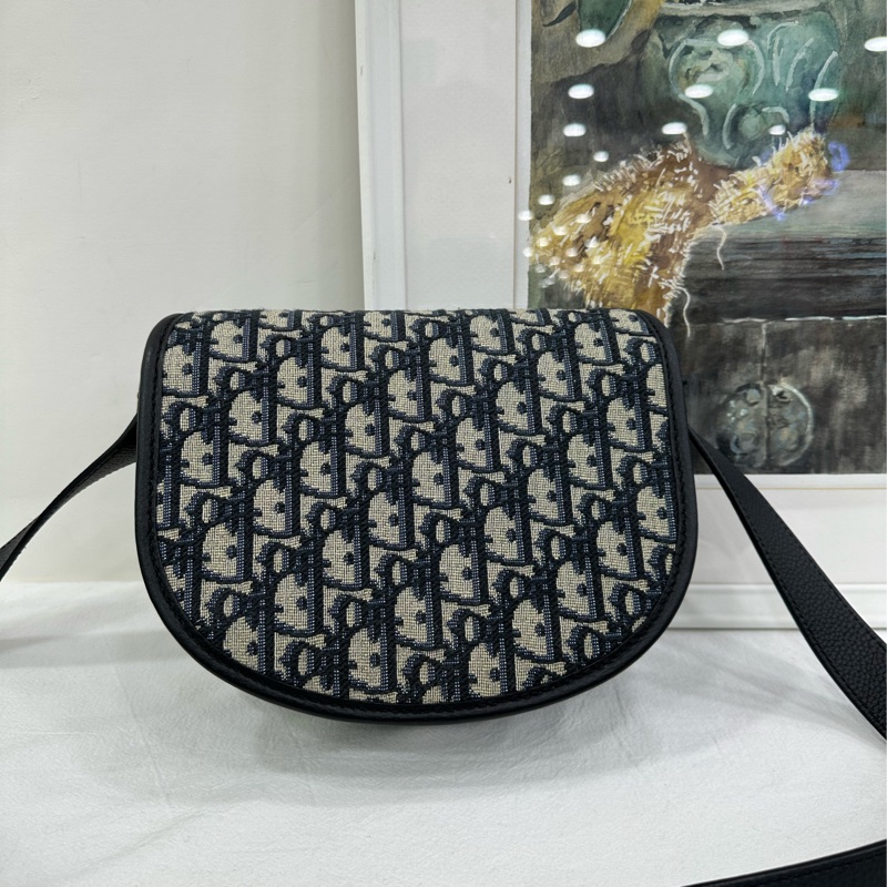 Dior/迪奧 gallop老花信差包 馬鞍包 郵差包 尺寸21*17*5 22年編碼,98-99新,內裡很乾淨-2