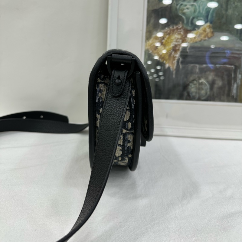 Dior/迪奧 gallop老花信差包 馬鞍包 郵差包 尺寸21*17*5 22年編碼,98-99新,內裡很乾淨-3