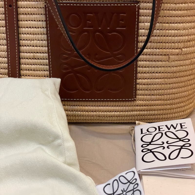 Loewe 草編包-3