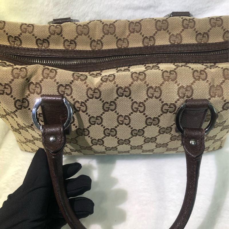 Gucci老花布料波士頓 XC160-31