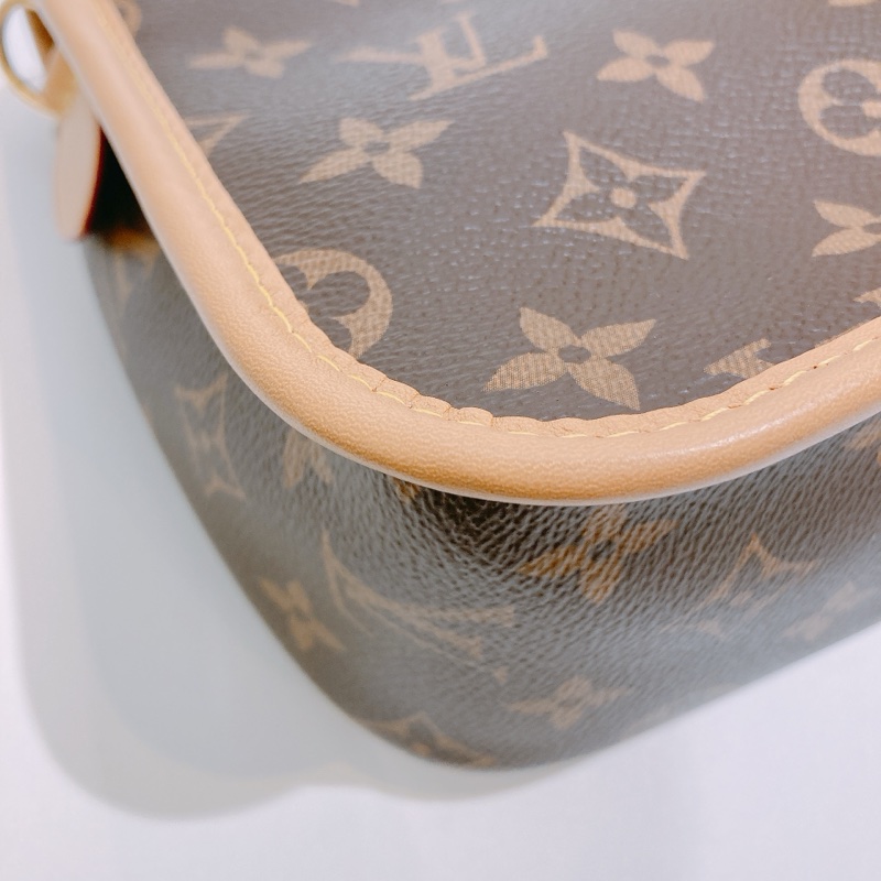 TK1755 LOUIS VUITTON 路易威登經典花紋兩用肩帶包包DIANE MONOGRAM CANVAS BROWN-8