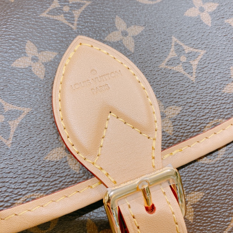 TK1755 LOUIS VUITTON 路易威登經典花紋兩用肩帶包包DIANE MONOGRAM CANVAS BROWN-20