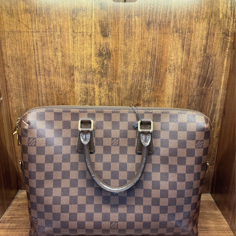 Louis Vuitton Damier Ebene Speedy Bandouliere 25 手袋-1
