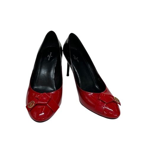 LV 亮皮漸變色高跟鞋