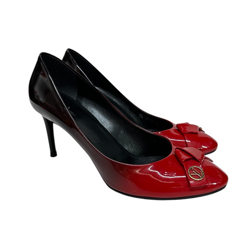 LV 亮皮漸變色高跟鞋-1