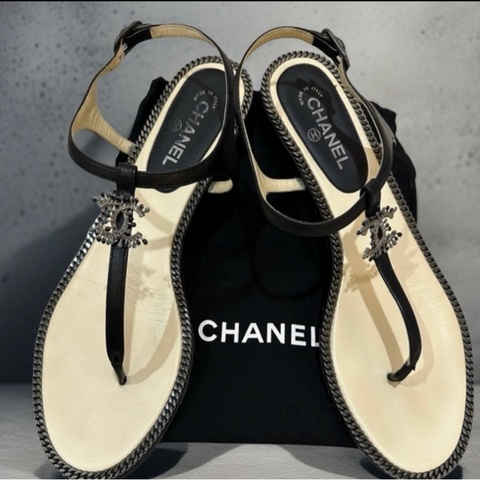 Chanel 平底涼鞋 EU38