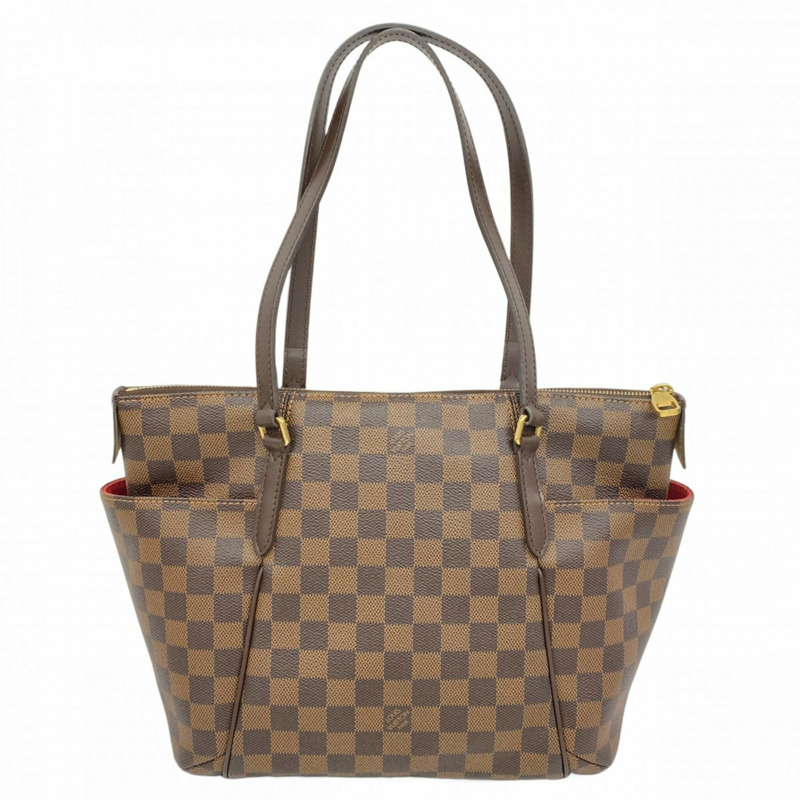 路易威登 Damier Totally PM 手袋 N41282 女士 Ebene 色-0