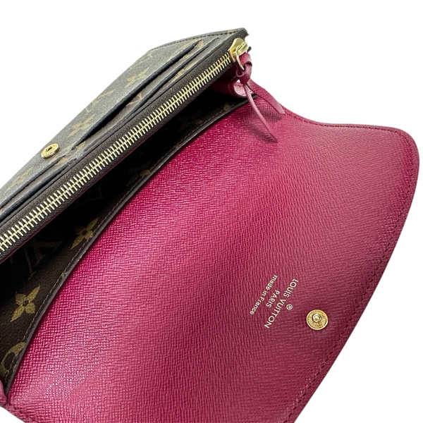 LV M60697 Monogram Emilie Wallet-9