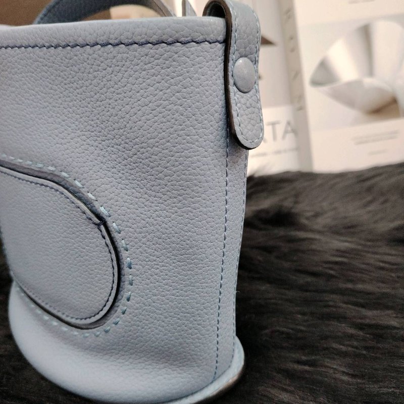 Delvaux 德爾沃 Pin Daily Brilliant嬰兒藍 荔枝牛皮-3