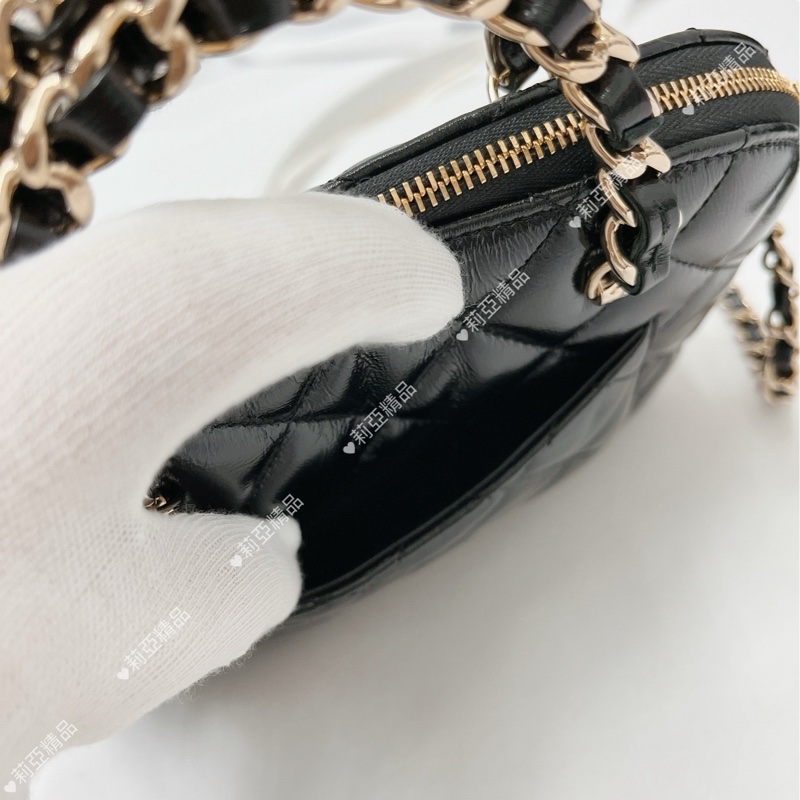 莉亞精品♡Chanel AS5130 手提貝殼包 二手-5