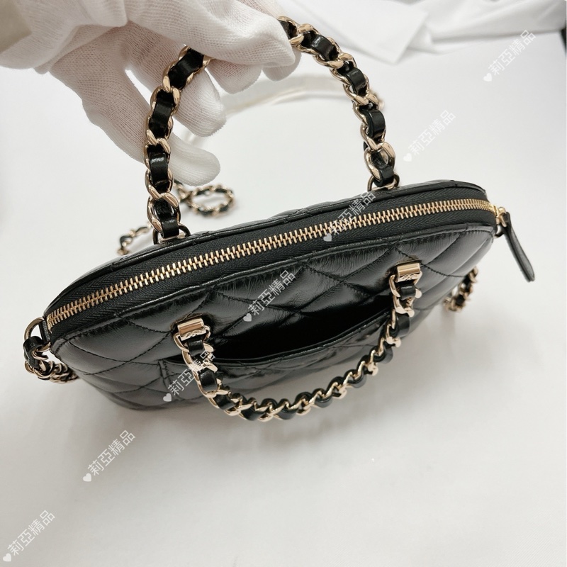 莉亞精品♡Chanel AS5130 手提貝殼包 二手-6