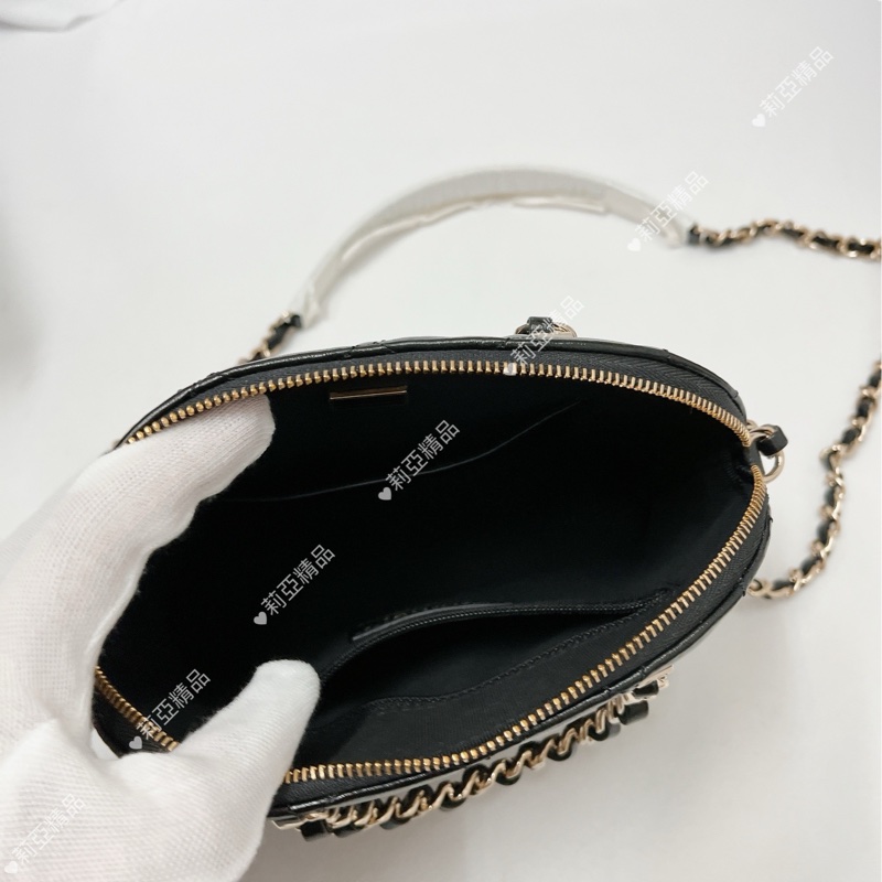 莉亞精品♡Chanel AS5130 手提貝殼包 二手-11