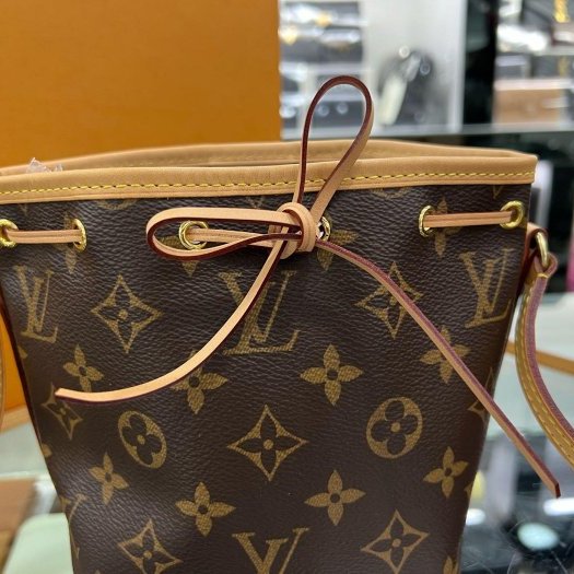 東區正精品㊣LV NANO NOE M41346 MINI 原花迷你水桶包斜背包 RZ6122-2