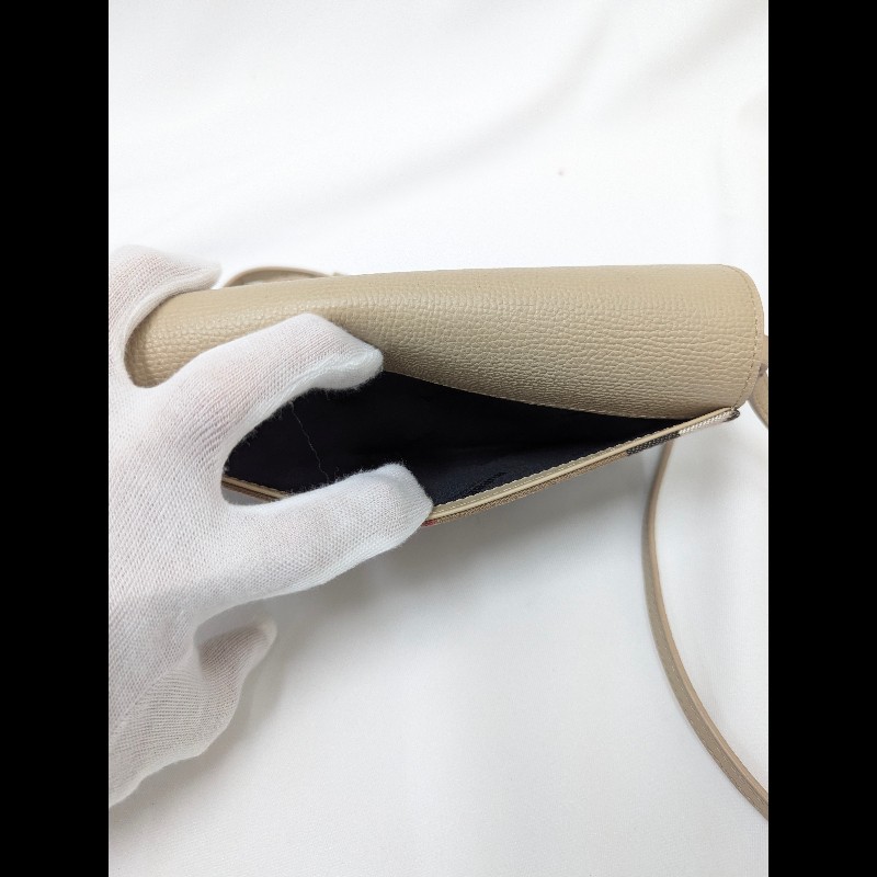 莉亞精品♡Burberry 經典格紋woc 九新美品-11