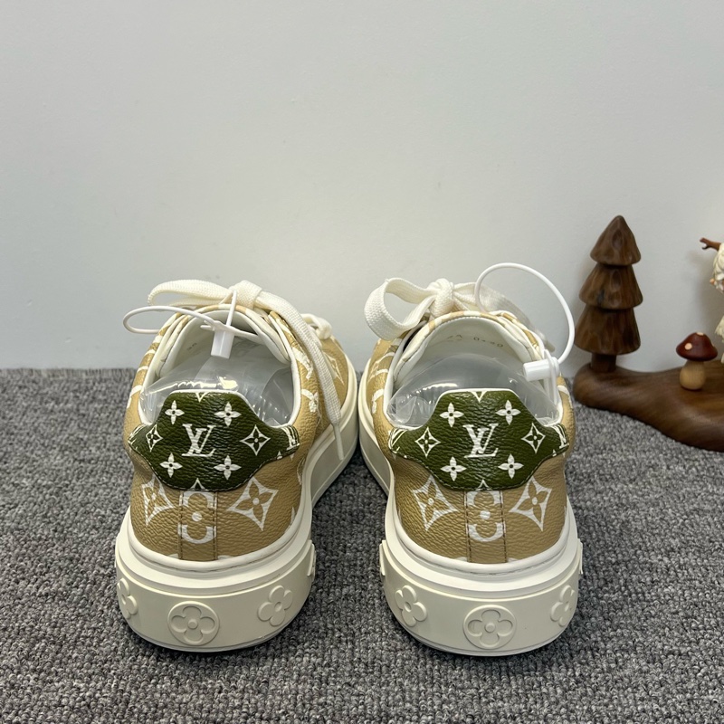 LV路易威登 Time Out 老花滿印 低幫 時尚板鞋 /99新-4