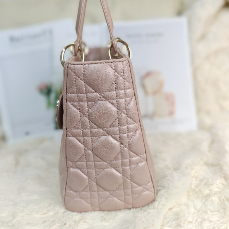 Lady Dior 五格 珠光粉-5