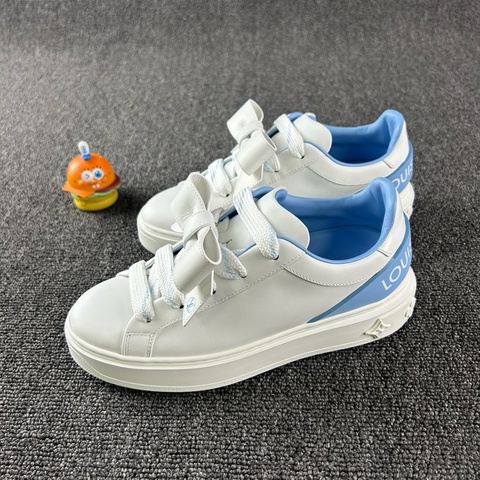 98新Louis Vuitton路易威登白藍板鞋 尺碼：35