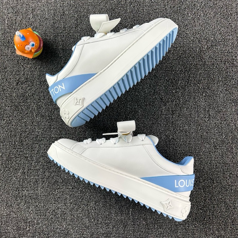 98新Louis Vuitton路易威登白藍板鞋 尺碼:35-2