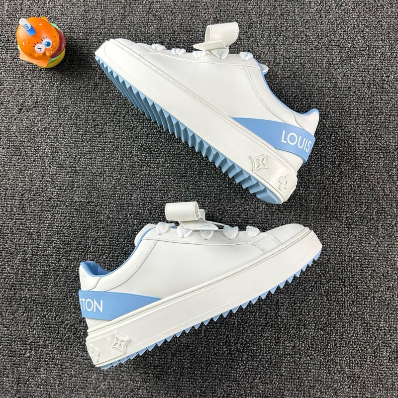 98新Louis Vuitton路易威登白藍板鞋 尺碼:35-3