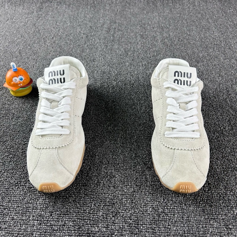 98新Miu Miu繆繆麂皮運動鞋 尺碼:38 碼-1