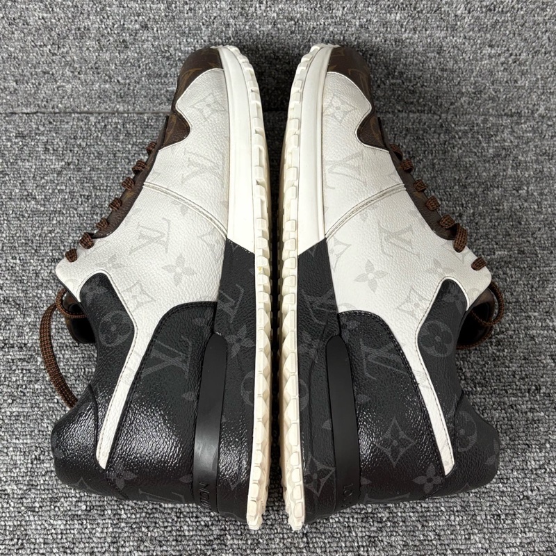 LV黑白棕三色拼接運動鞋42.5碼-5