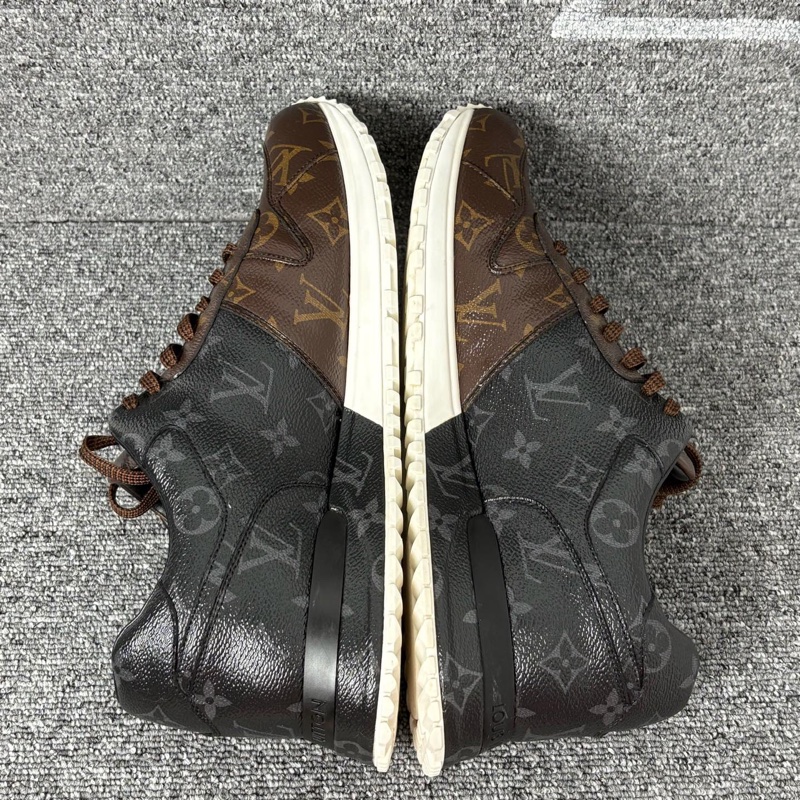 LV黑白棕三色拼接運動鞋42.5碼-6