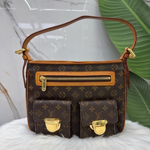 9新LV路易威登/Louis Vuitton老花曼哈頓單肩包 經典永不過時