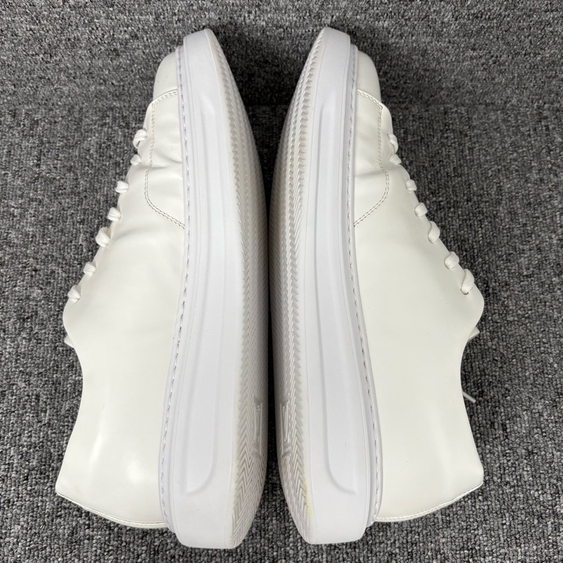LV 路易威登 白色皮面厚底松糕鞋42.5碼-6