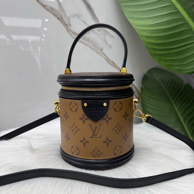 95新路易威登/Louis Vuitton Cannes發財桶單肩手提斜挎包-0