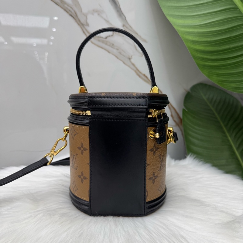 95新路易威登/Louis Vuitton Cannes發財桶單肩手提斜挎包-1