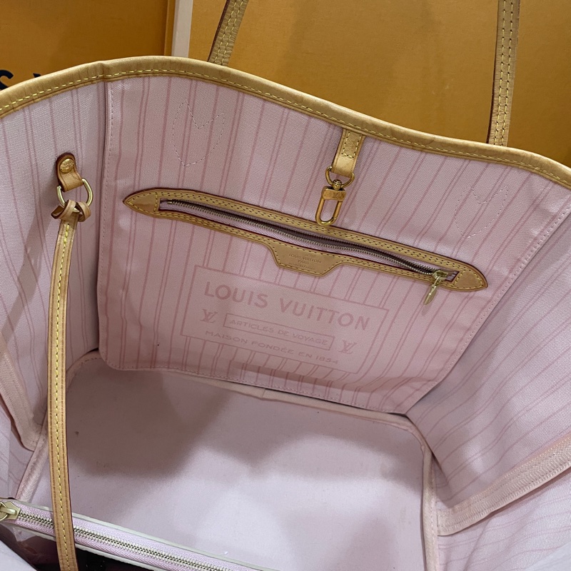 LVneverfull白棋盤格含小包-1