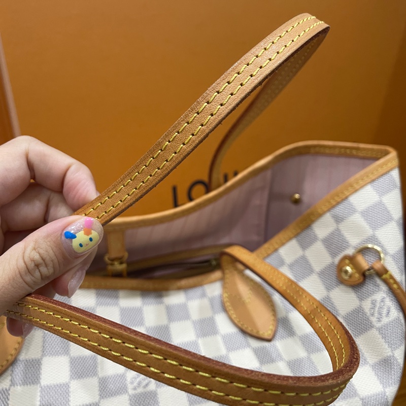 LVneverfull白棋盤格含小包-2