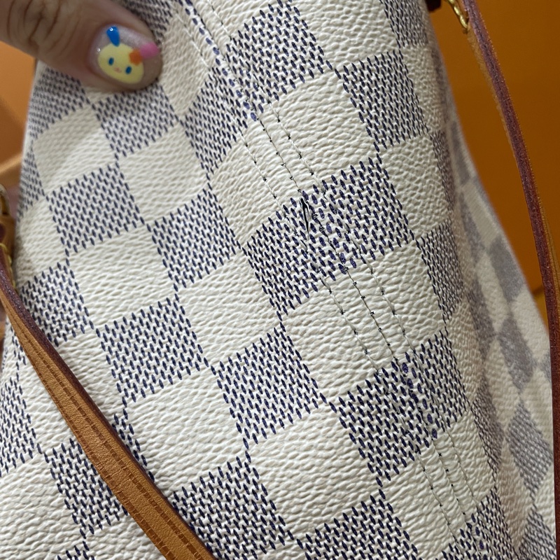LVneverfull白棋盤格含小包-4