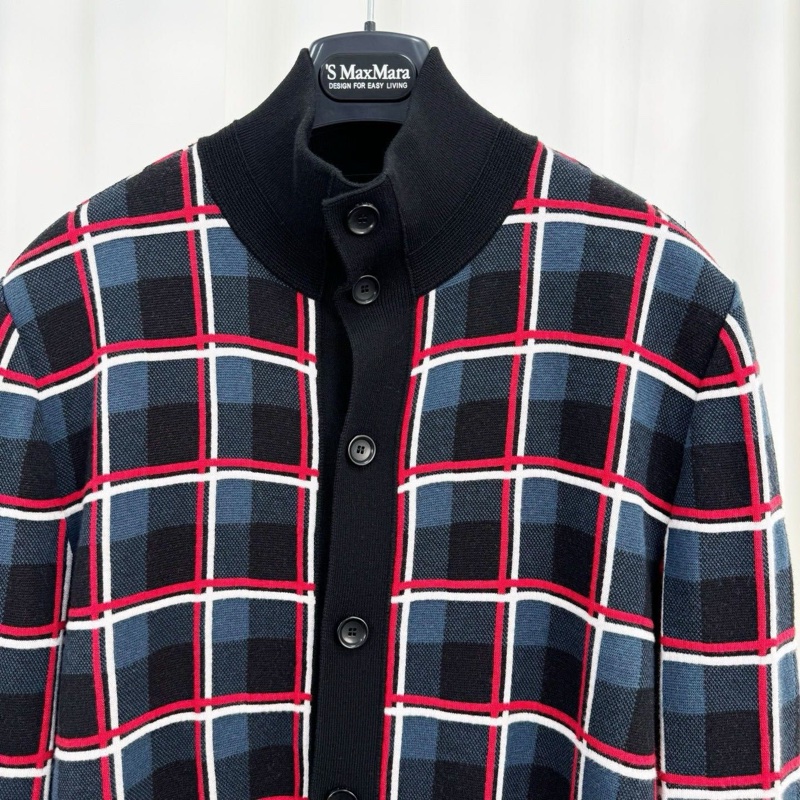 Louis Vuitton 路易威登格紋Logo羊毛開衫/XS碼-7