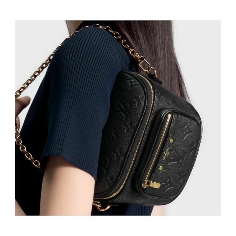 LOUIS VUITTON 迷你竹編包 M46917-12