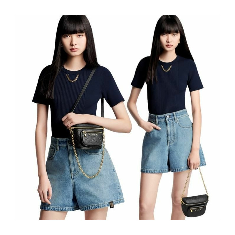 LOUIS VUITTON 迷你竹編包 M46917-13