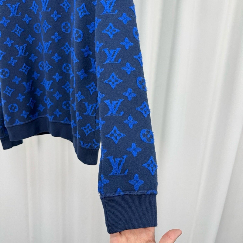 Louis Vuitton 路易威登植絨老花滿印衛衣/S碼/98新-3