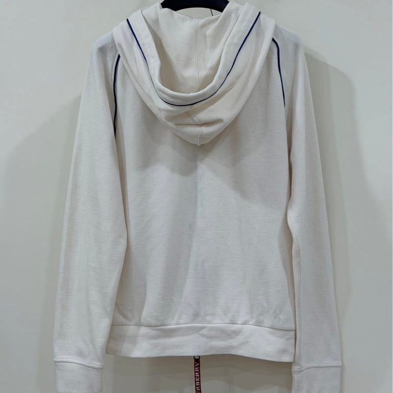 BURBERRY 藍標 連帽抽繩字母大戰馬外套-1