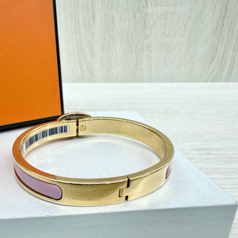 HERMES手環粉拚玫瑰金豬鼻手環/PM-7